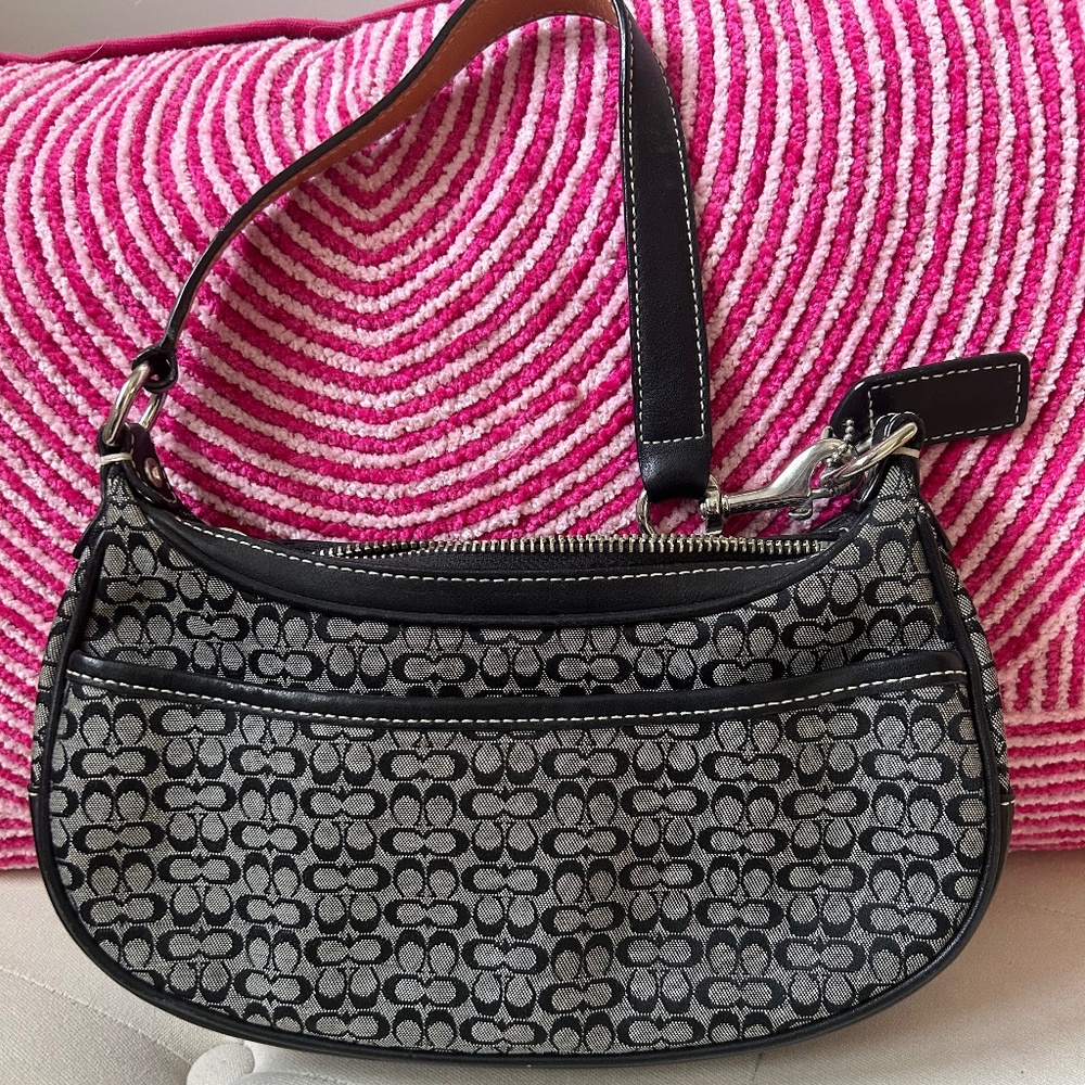 Coach Bag, Black Purse, Black Coach Purse, Coach Shoulder Bag